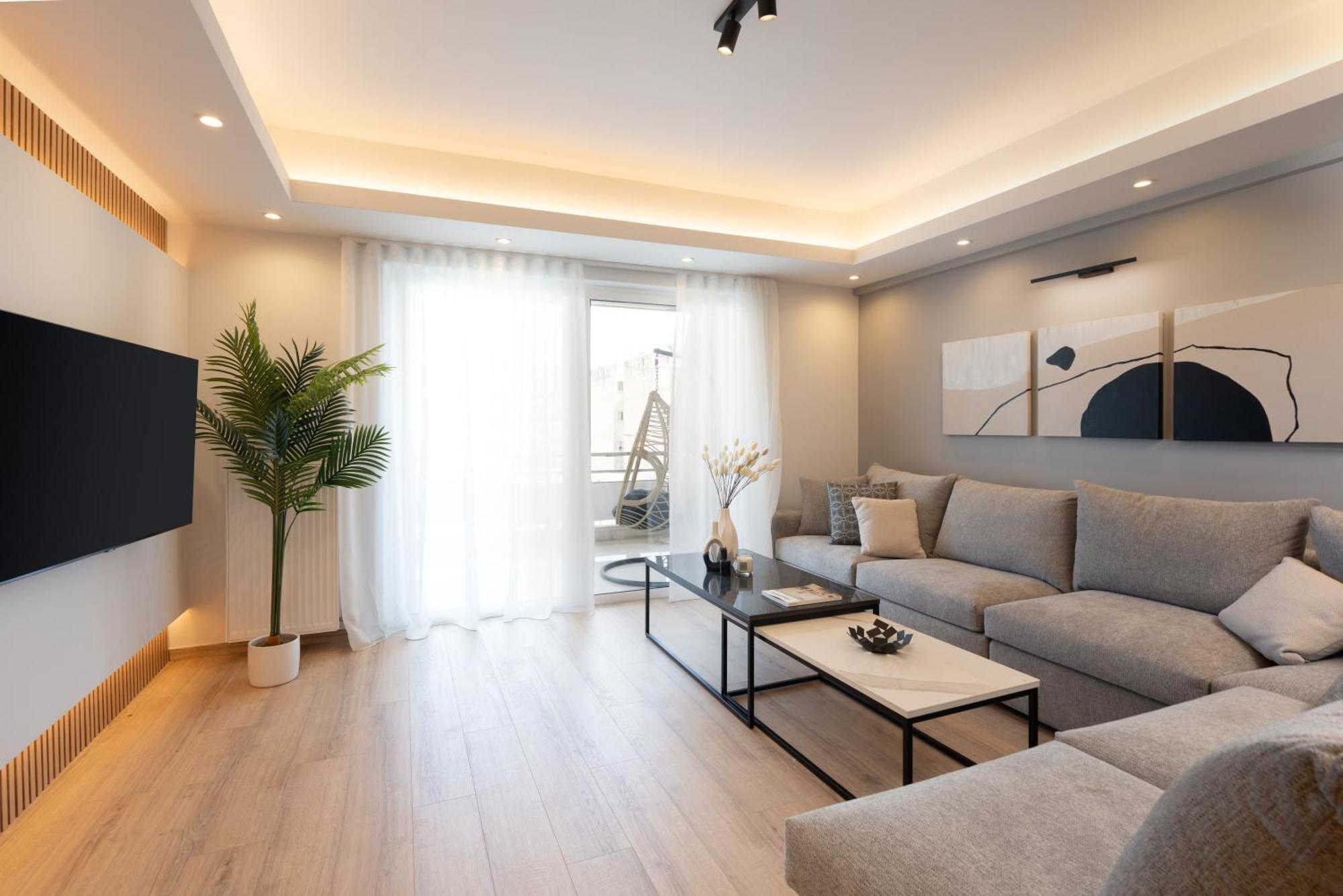 Luxury 4 Bedrooms Apartment Near Flisvos Marina بيرايوس المظهر الخارجي الصورة